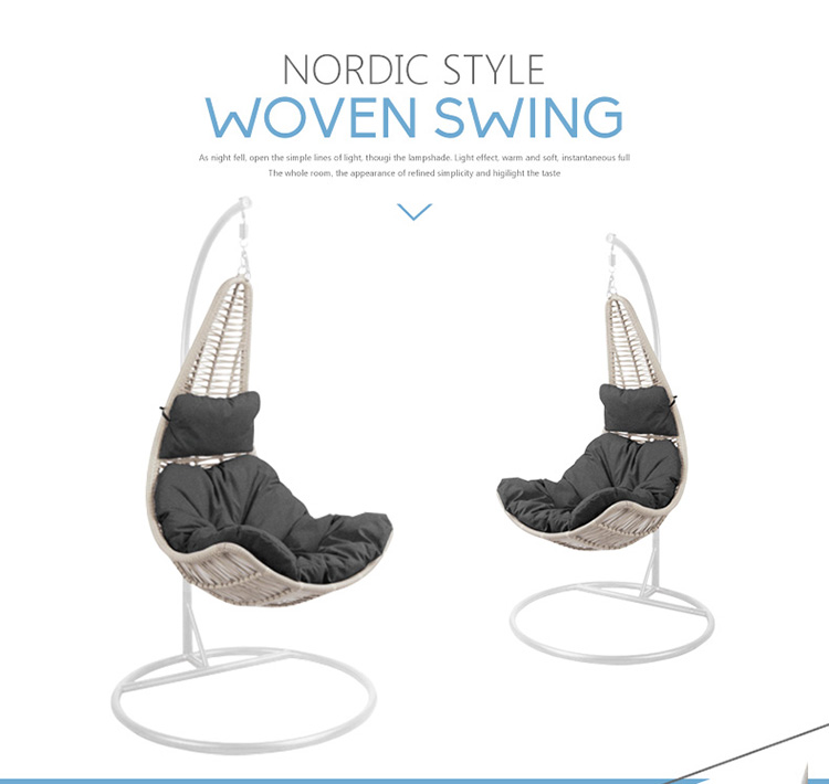 Outdoor Wicker Patio Swing Set On Sale balanço do pátio