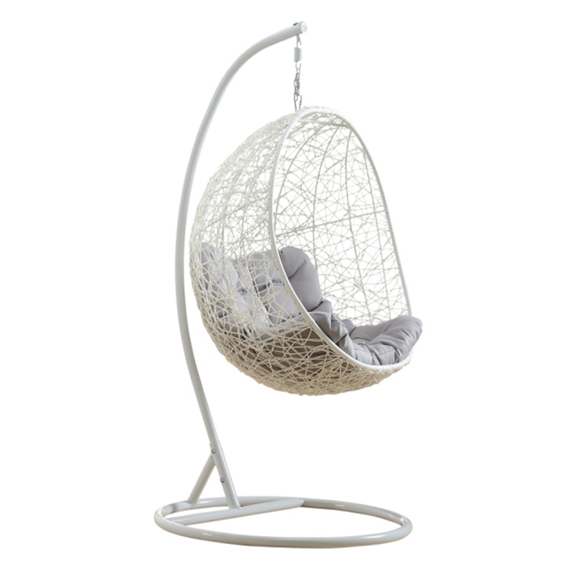 Cadeira de balanço ao ar livre do Rattan do jardim do pátio