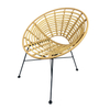 Restaurante ao ar livre Café Jantar Alumínio Jardim Jantar Bistro Bar Varanda Cadeiras de vime Cana de vime Cadeiras de vime