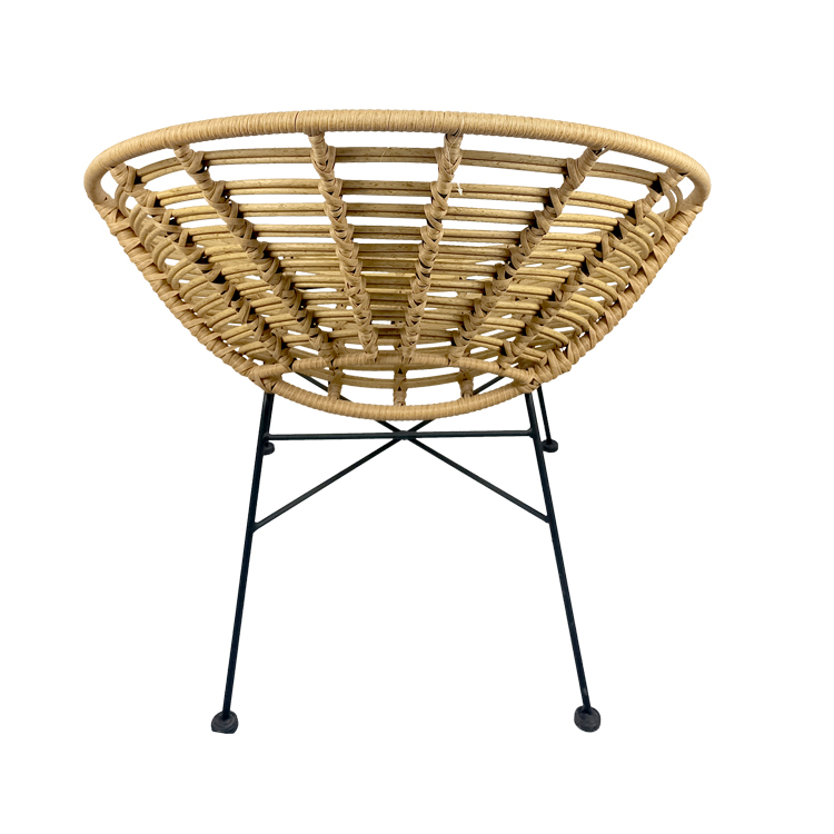 Restaurante ao ar livre Café Jantar Alumínio Jardim Jantar Bistro Bar Varanda Cadeiras de vime Cana de vime Cadeiras de vime