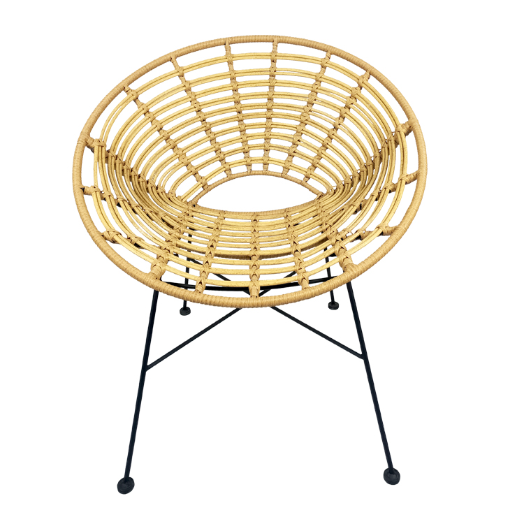 Restaurante ao ar livre Café Jantar Alumínio Jardim Jantar Bistro Bar Varanda Cadeiras de vime Cana de vime Cadeiras de vime