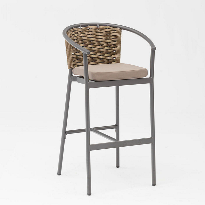 Novo protetor solar durável de alta qualidade de alta qualidade à prova d 'água moderna corda tecida no terraço do jardim