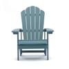 Pátio de jardim ao ar livre à prova d'água de alta qualidade Beach Classic Folding Lounge Plástico rígido Compensado de madeira compensada Móveis para cadeiras de Adirondack