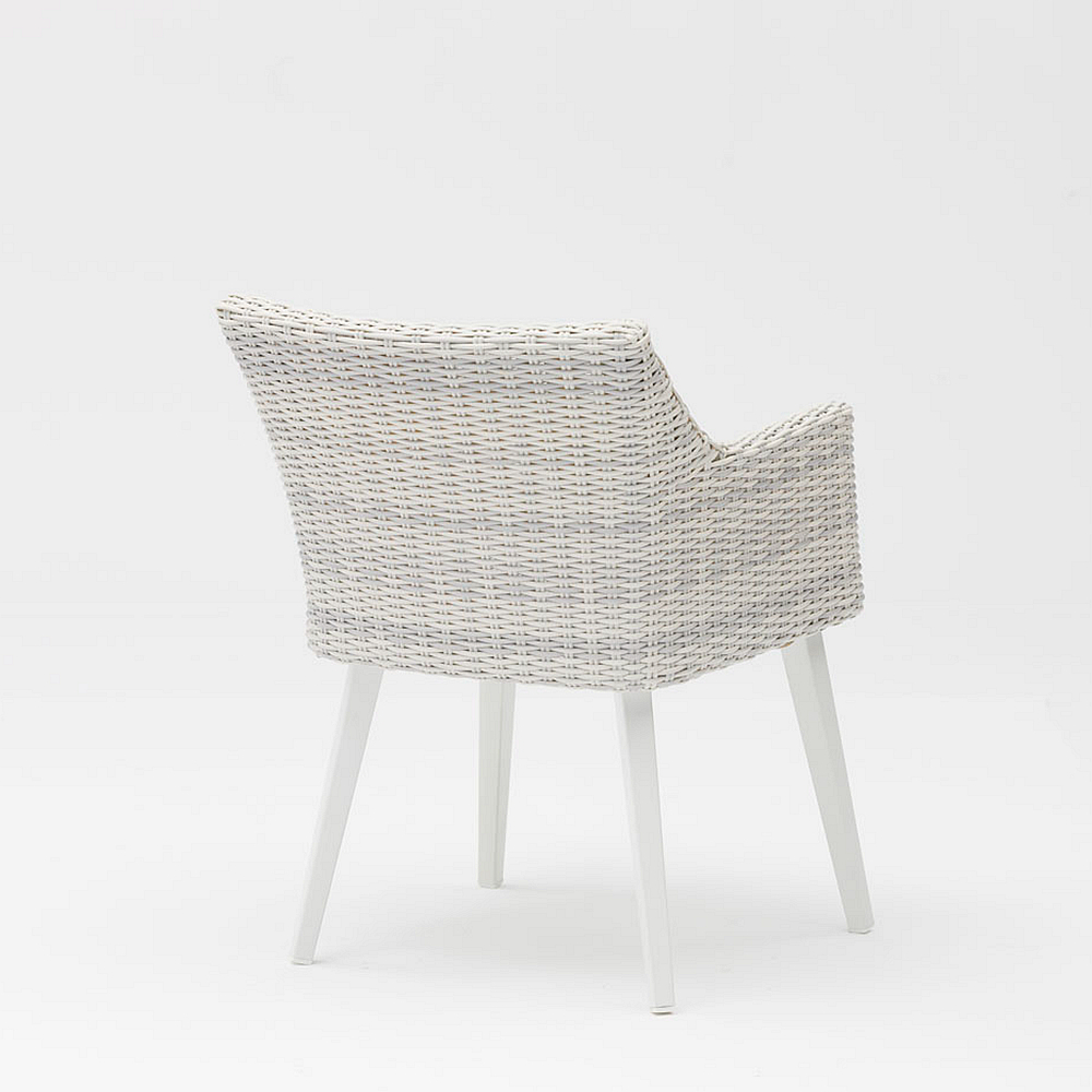 Novo Craft Design Moderno Rattan Pátio Jardim Cor Praia Cadeira de Braço Lazer Cadeira de Rattan ao Ar Livre