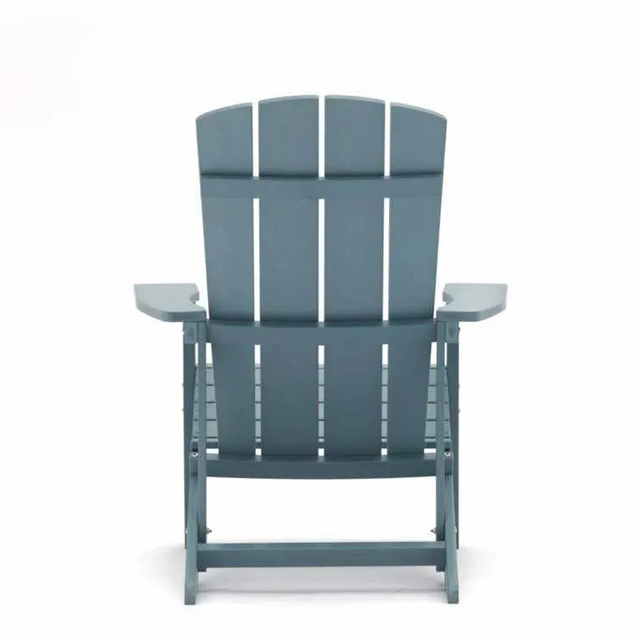 Jardim externo à prova d'água Pátio Praia Clássico Dobrável Lounge Cadeiras Adirondack