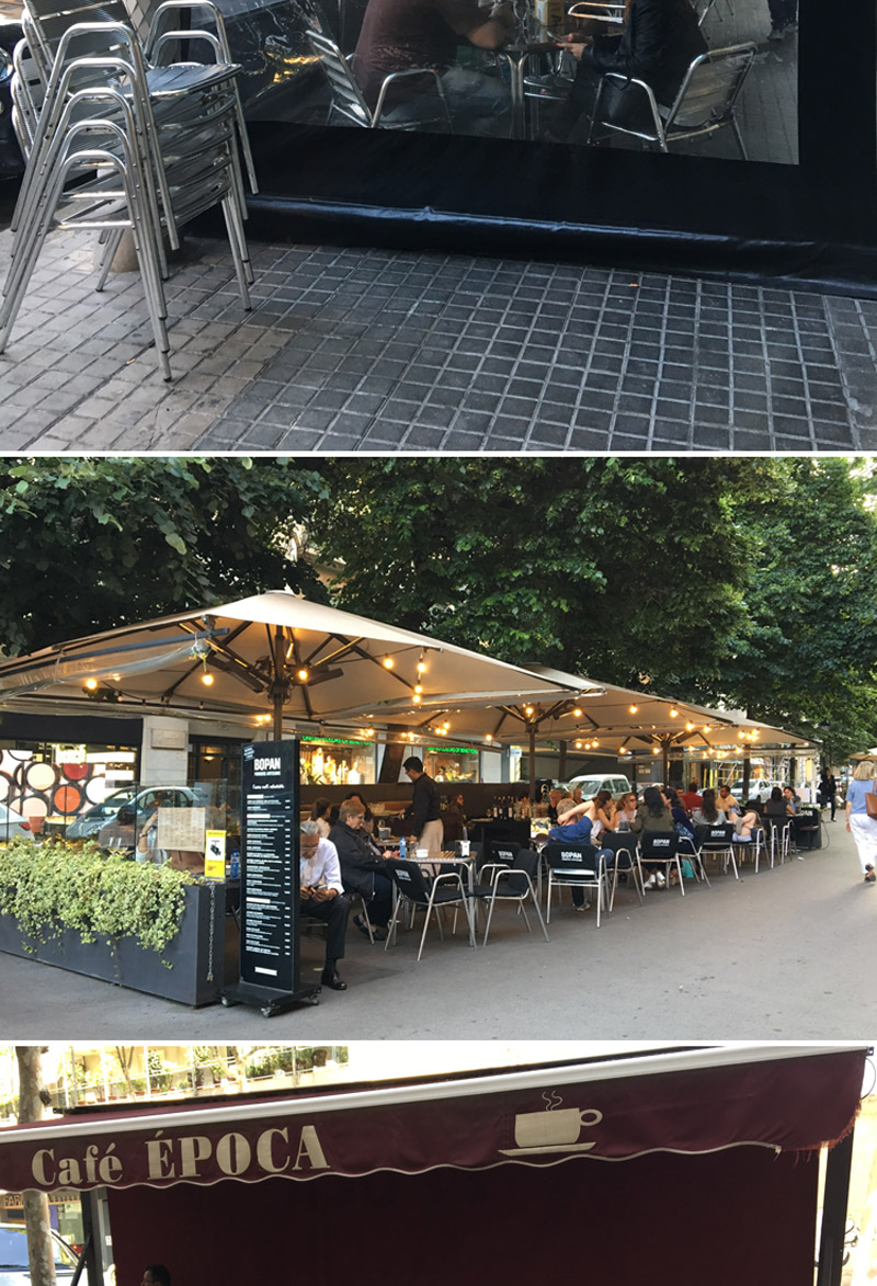 mob&iacute;lia ao ar livre de alum&iacute;nio moderna