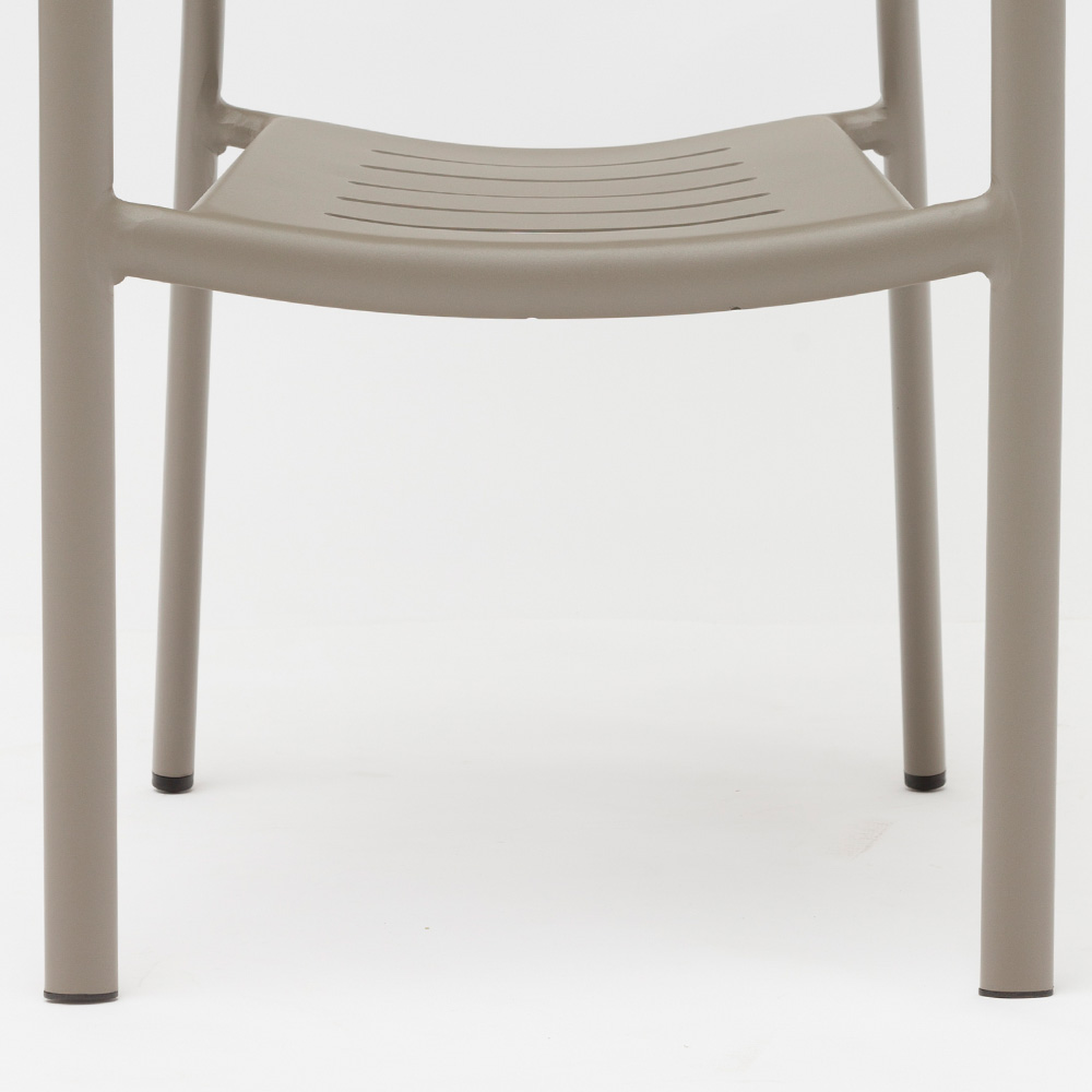 cadeiras de alumínio bistro pátio ao ar livre