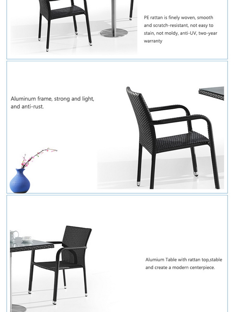 pequena mesa ao ar livre