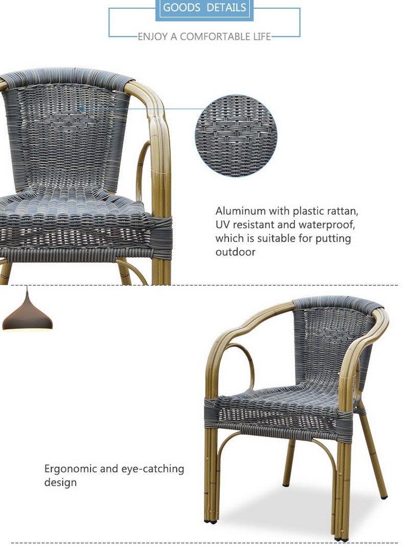 cadeiras de vime ao ar livre