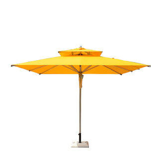 Guarda-chuva de sol de mesa grande ao ar livre de pátio