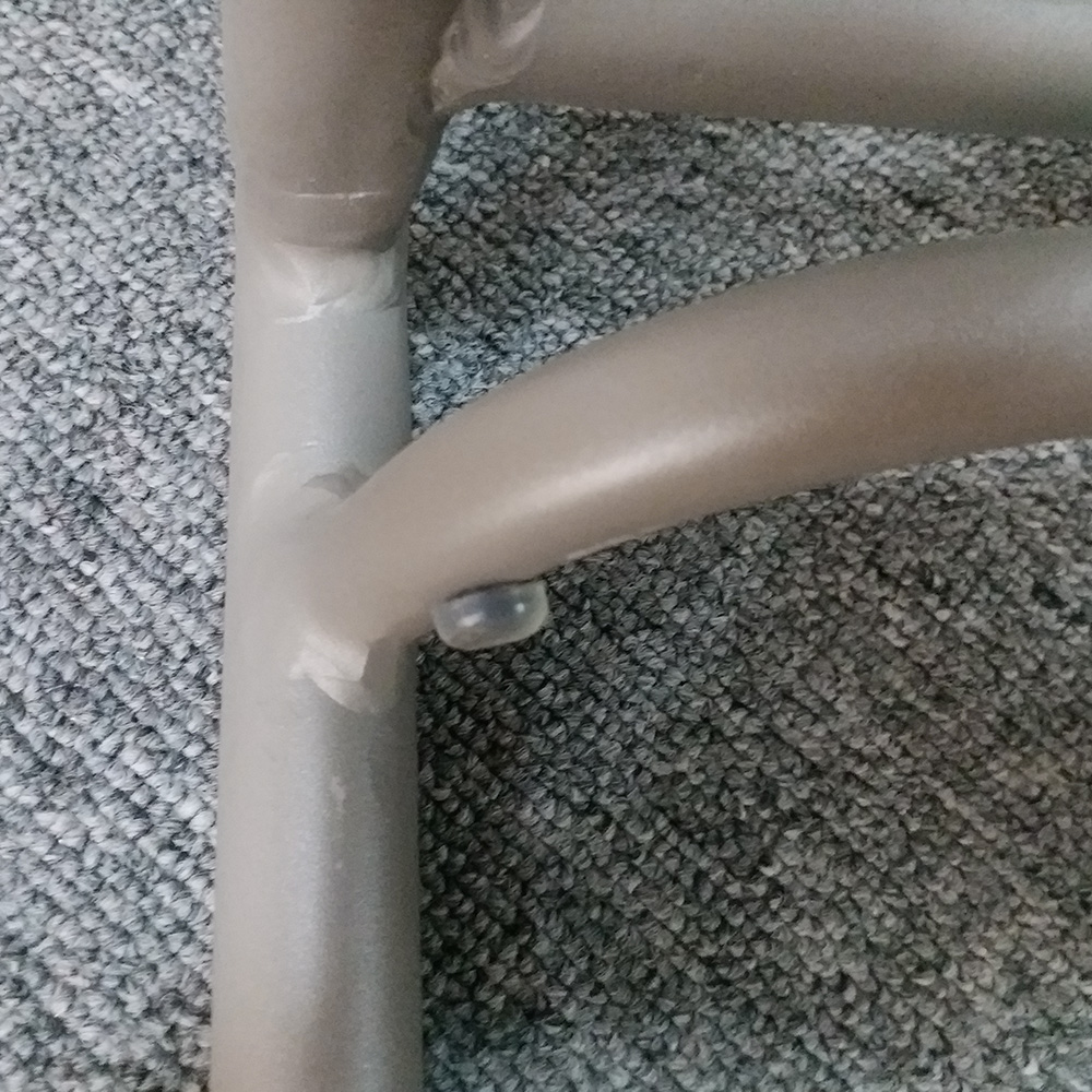 Cadeiras de alumínio fundido leve de bistrô ao ar livre