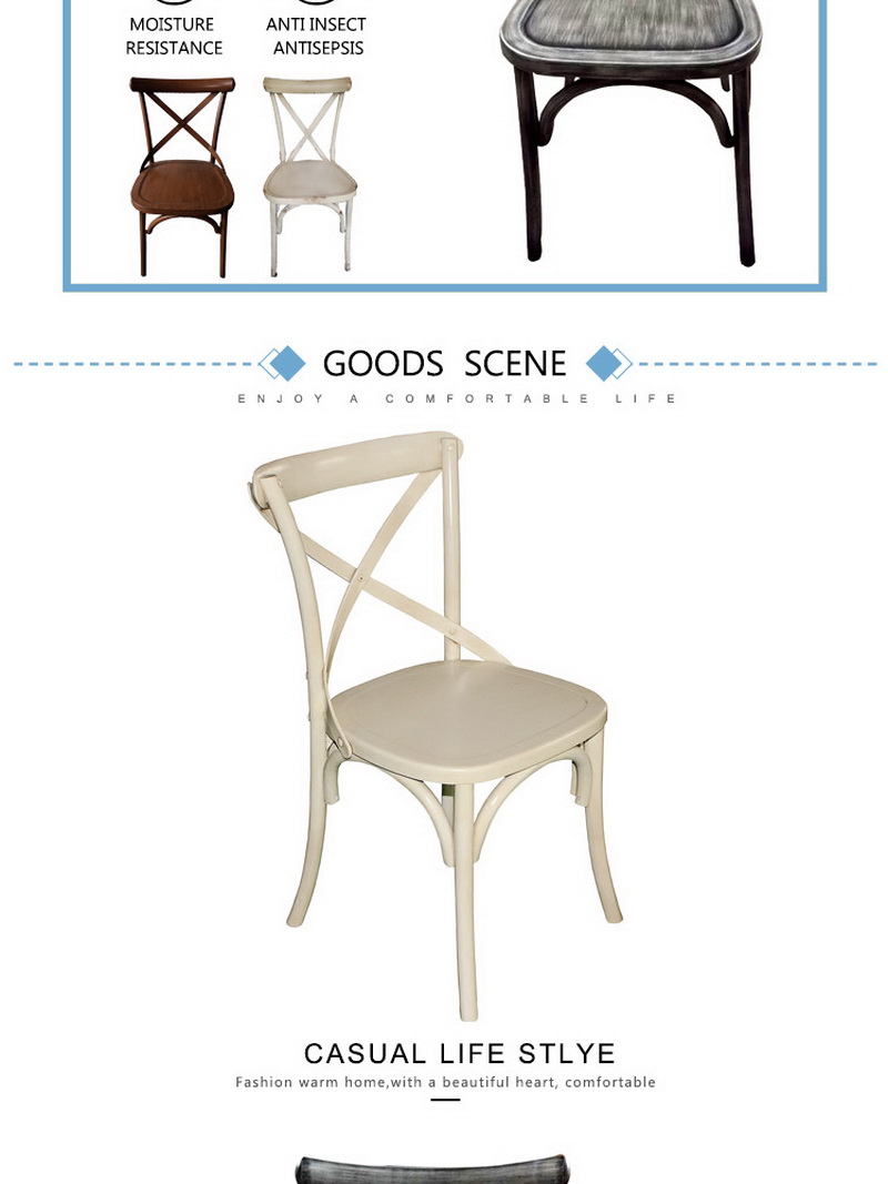 cadeiras de restaurante de metal