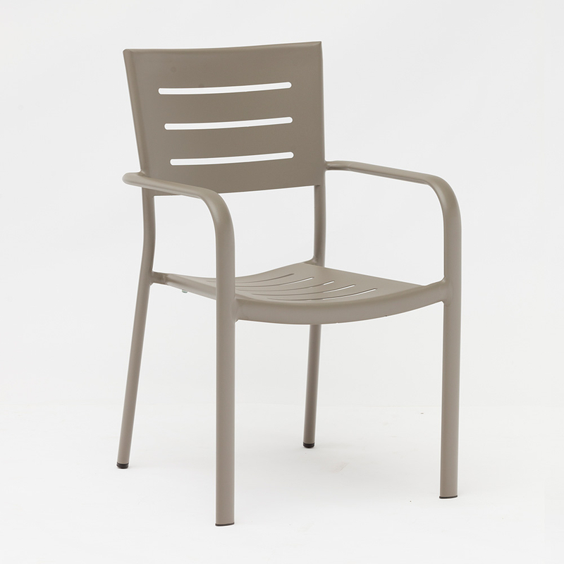 cadeiras de alumínio bistro pátio ao ar livre