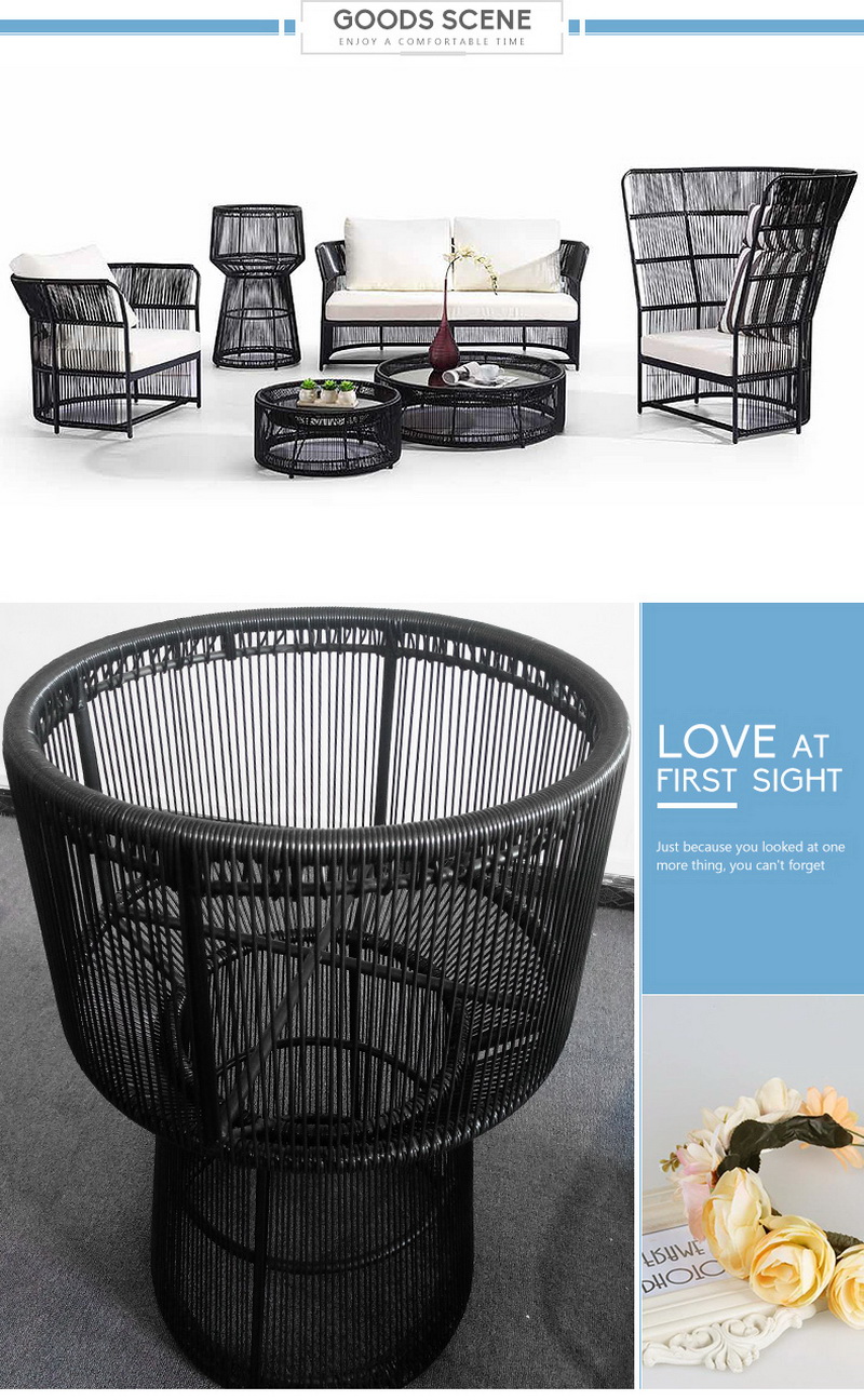 conjunto de sof&aacute; de vime