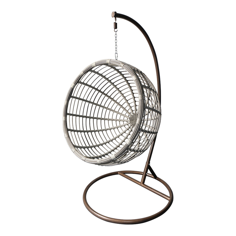 Cadeira de balanço ao ar livre de reclinação barata com suporte para venda