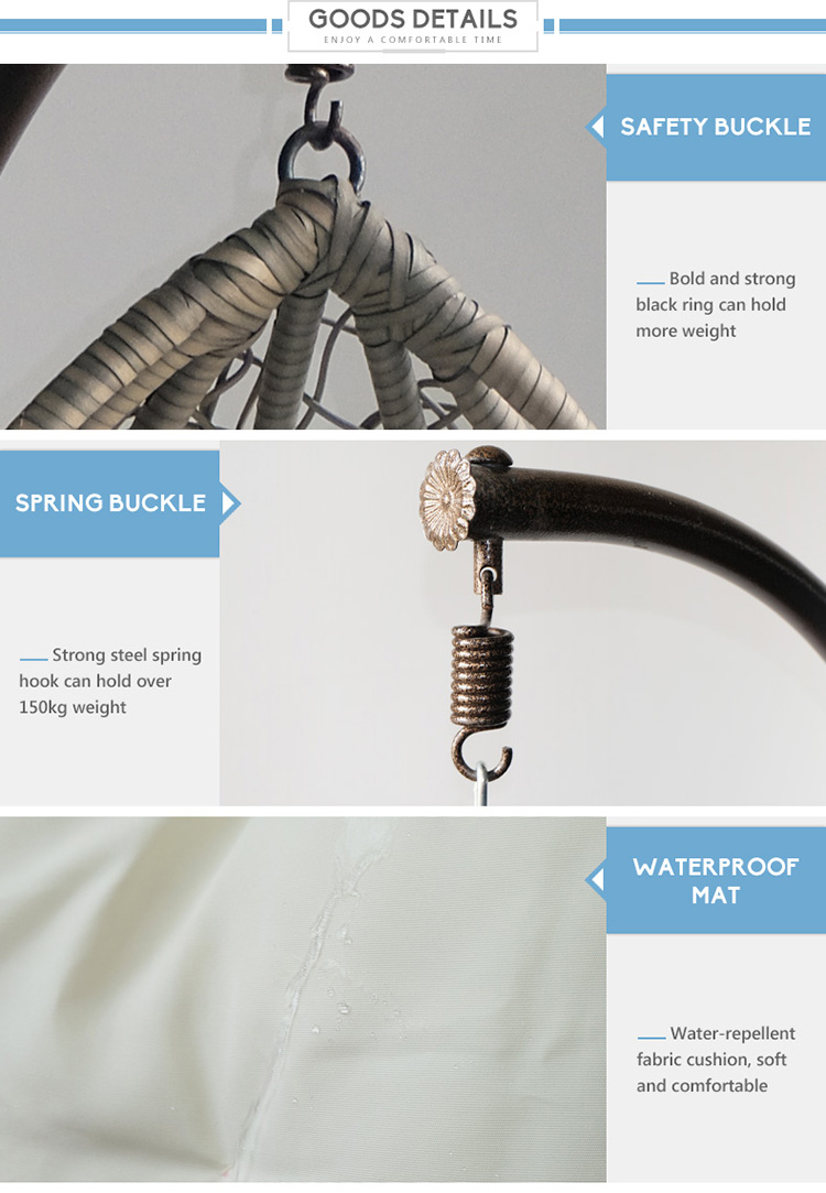 cadeira de ovo de vime