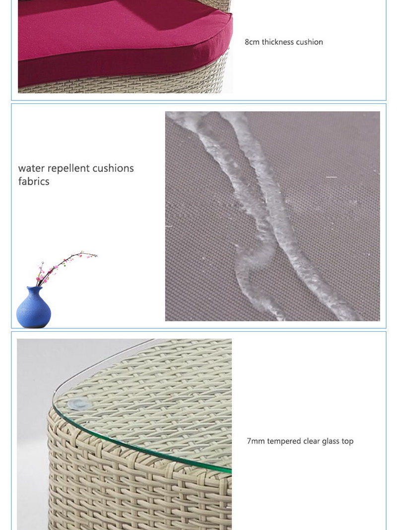 conjunto de sof&aacute; para jardim